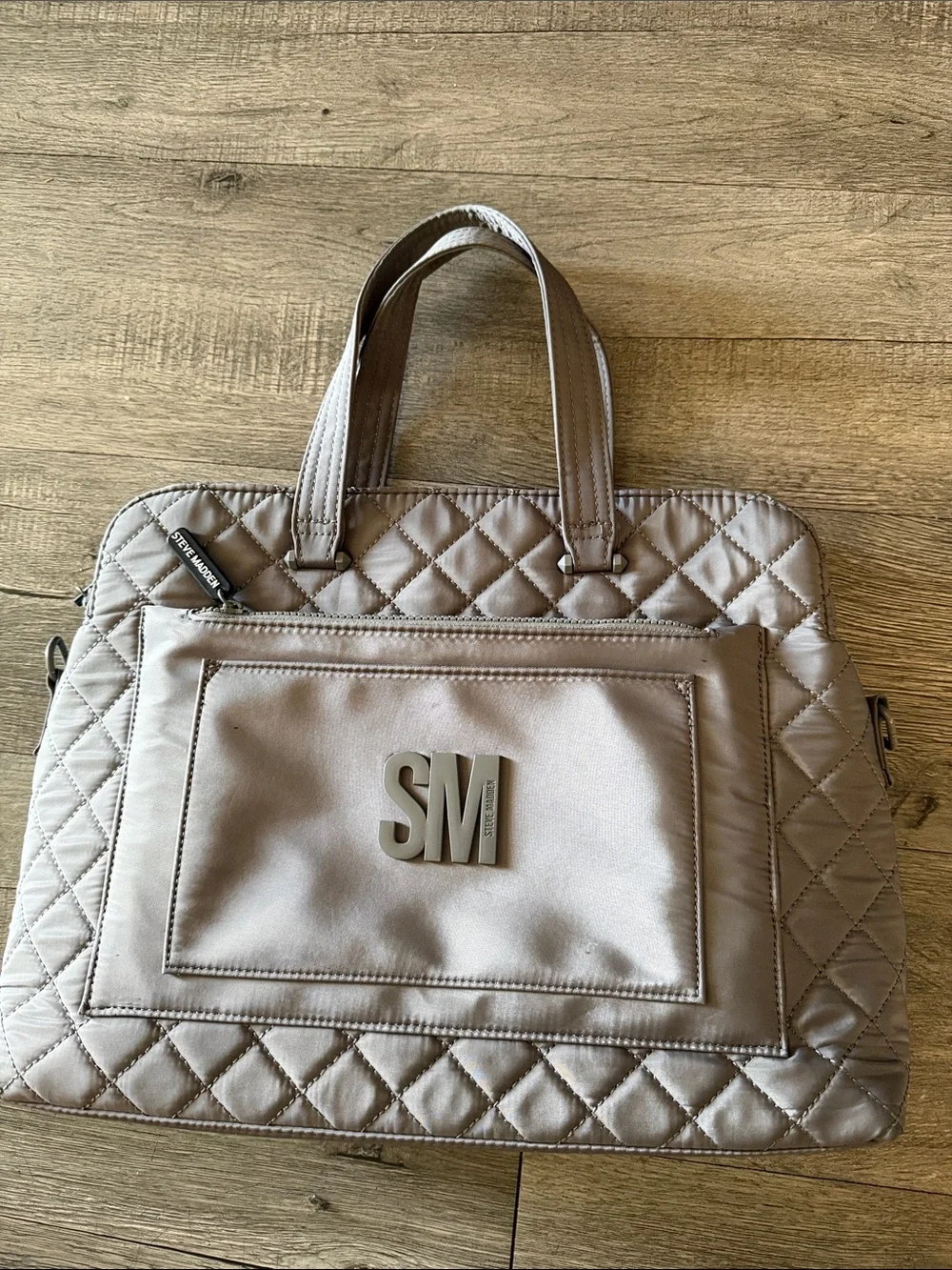 Steve Madden Quilted Business/Laptop Bag